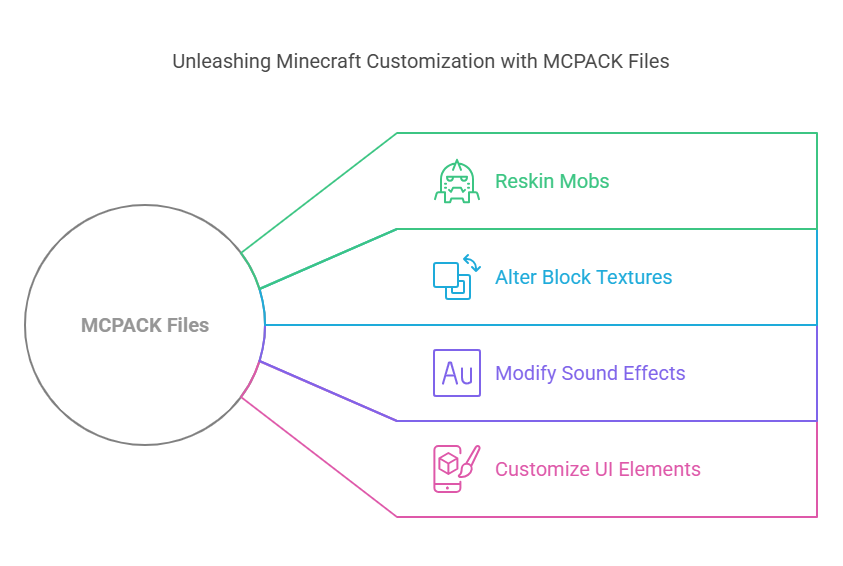 Разкриване на персонализирането в Minecraft с MCPACK файлове
