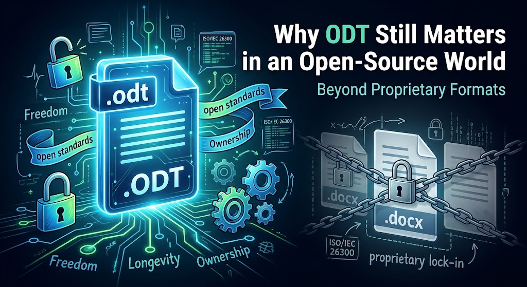 Why ODT Still Matters in Open-Source World: Beyond Proprietary Formats