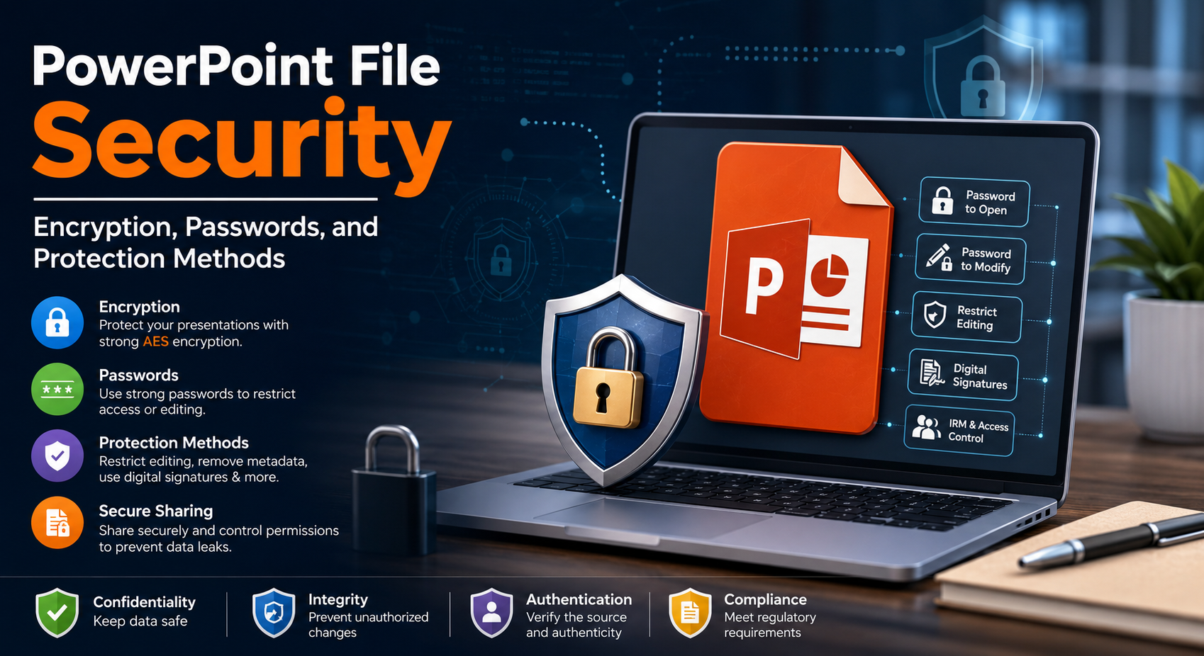 How to Secure PowerPoint Presentations - Encryption & Password Protection