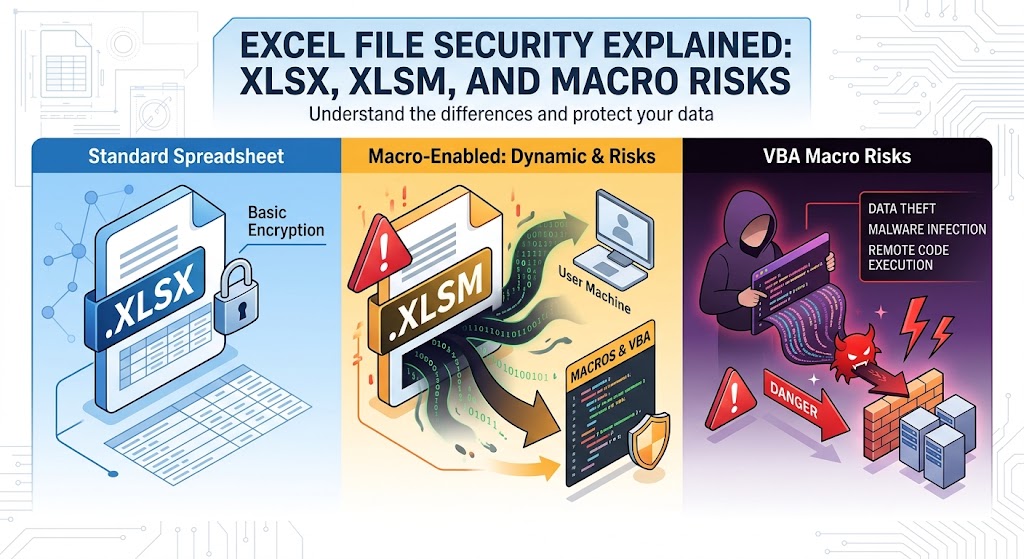 XLSX vs. XLSM Security: How Spreadsheet Macros Expose Your Network
