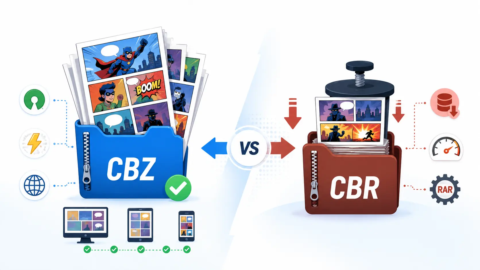 CBZ vs. CBR: The Ultimate Comparison