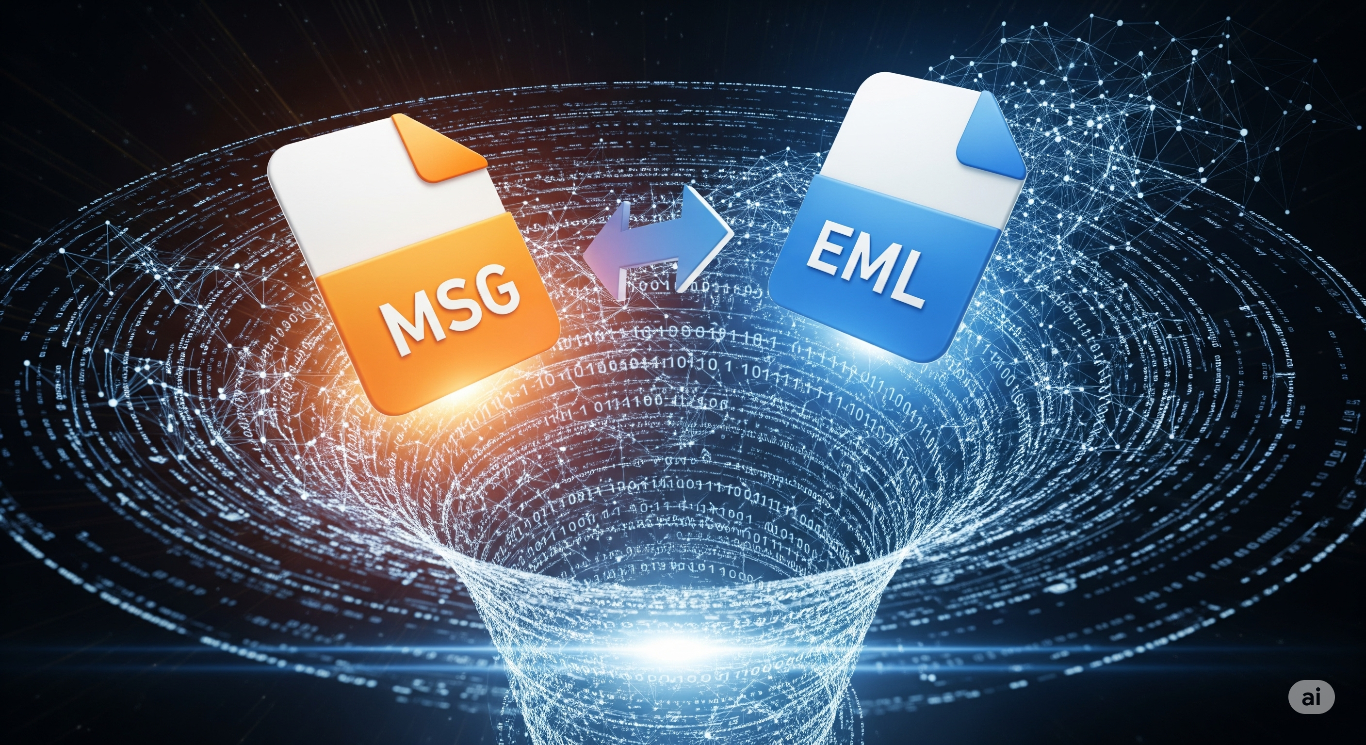 What is the Difference b/t MSG & EML? How to Convert b/t MSG to EML?