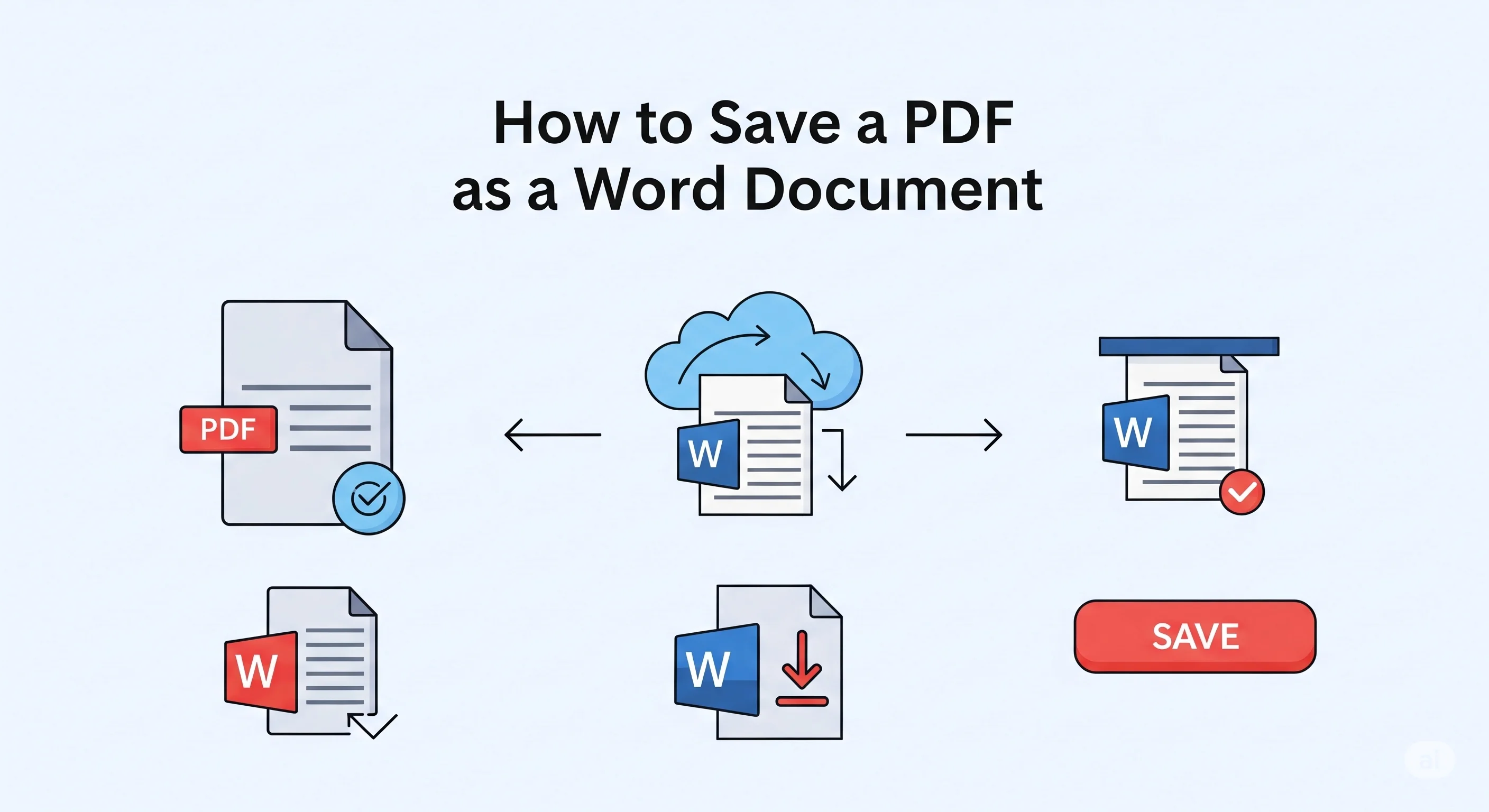 Title - How to Save a PDF as a Word Document (Without Losing Formatting)