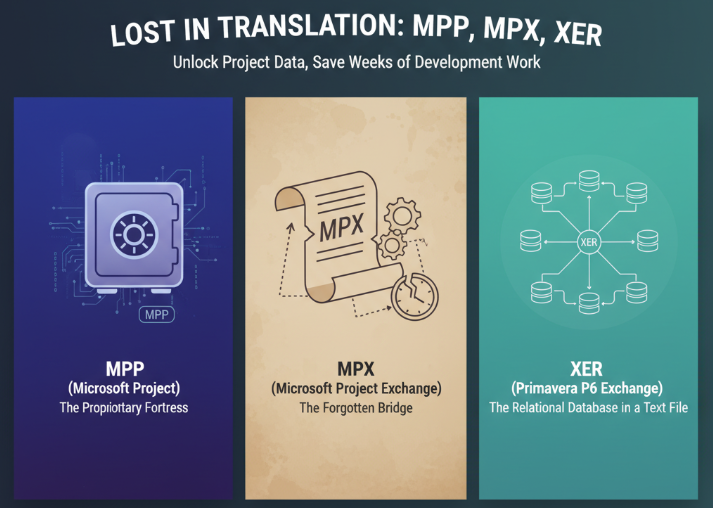 Why Understanding MPP, MPX & XER File Formats Can Save Developers Weeks of Work