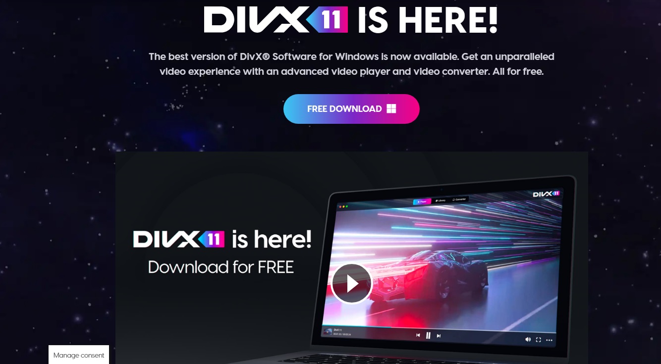 تصویر تبدیل DivX