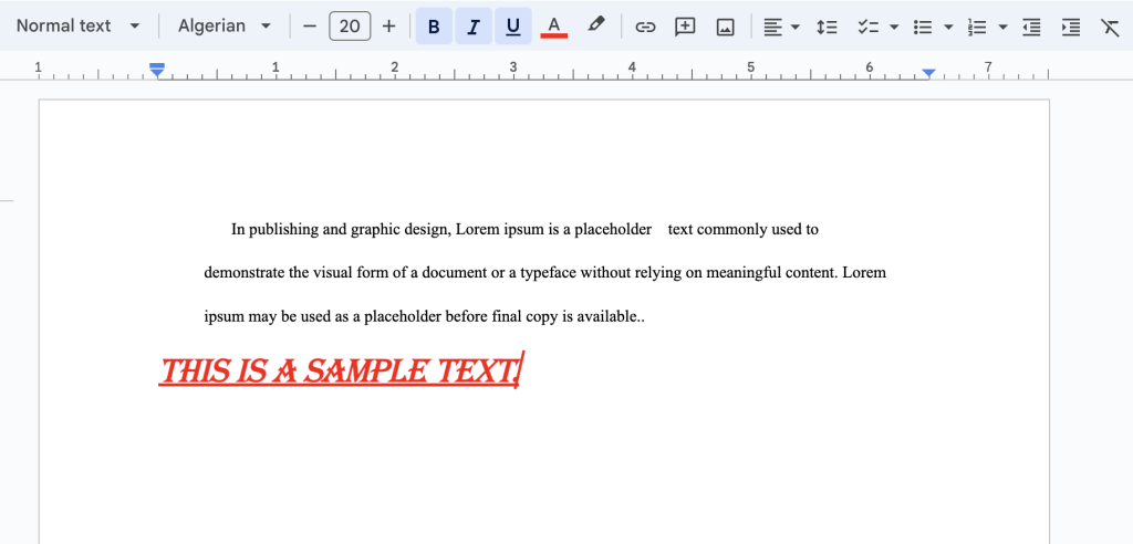 How to Change Font in Word Document