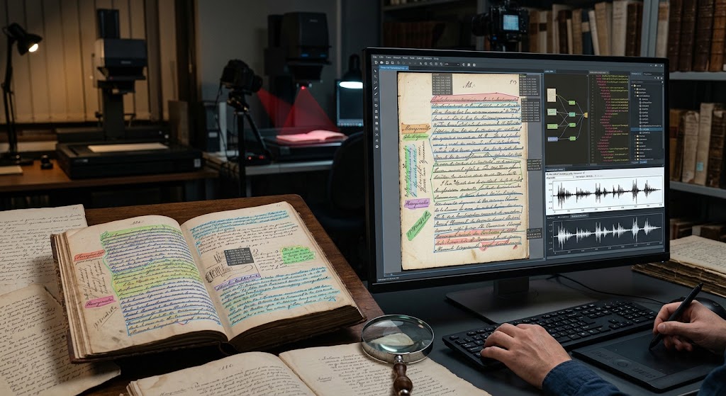 OCR File Formats for Historical and Handwritten Documents