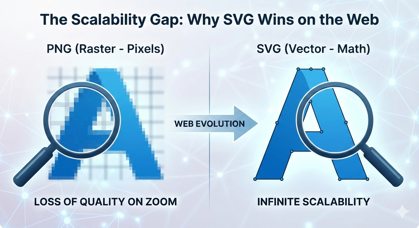 वेब प्रदर्शन और SEO के लिए SVG सबसे कम सराहा गया इमेज फ़ॉर्मेट क्यों है