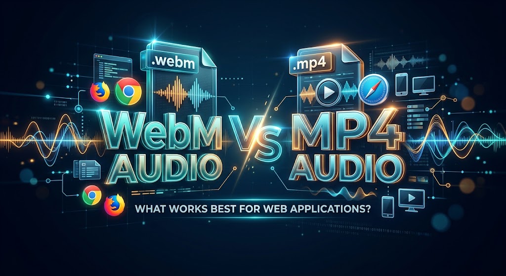 WebM Audio vs MP4 Audio: What Works Best for Web Applications?