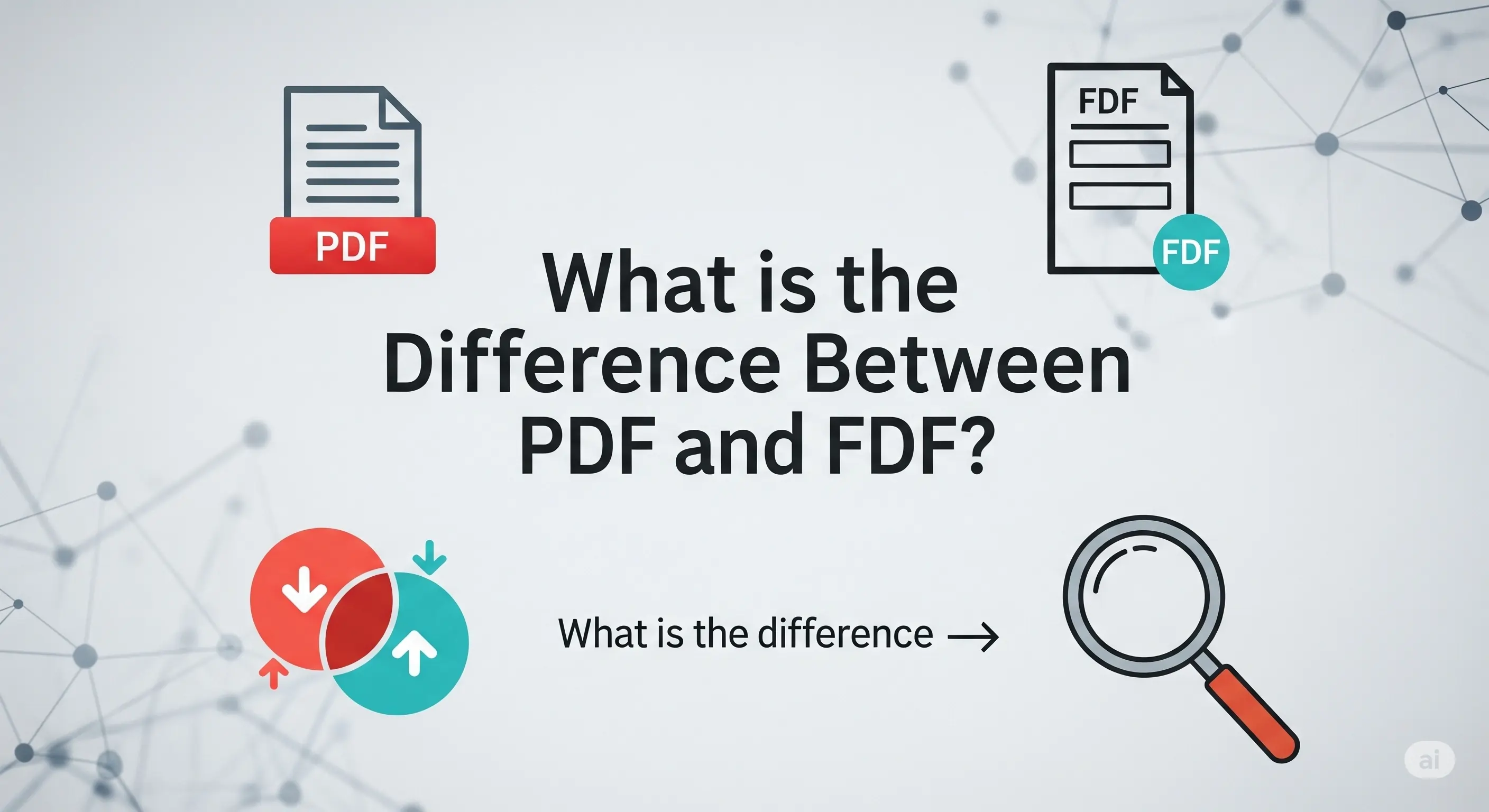 Title - What is the Difference Between PDF and FDF?