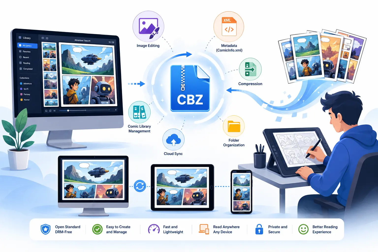 Best Tools for Reading and Creating CBZs