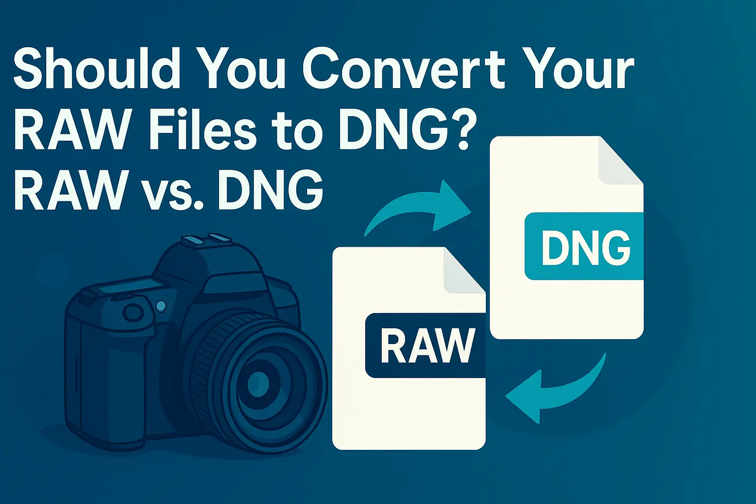 Tytuł - Czy powinieneś konwertować pliki RAW na DNG? RAW vs. DNG: Co musisz wiedzieć