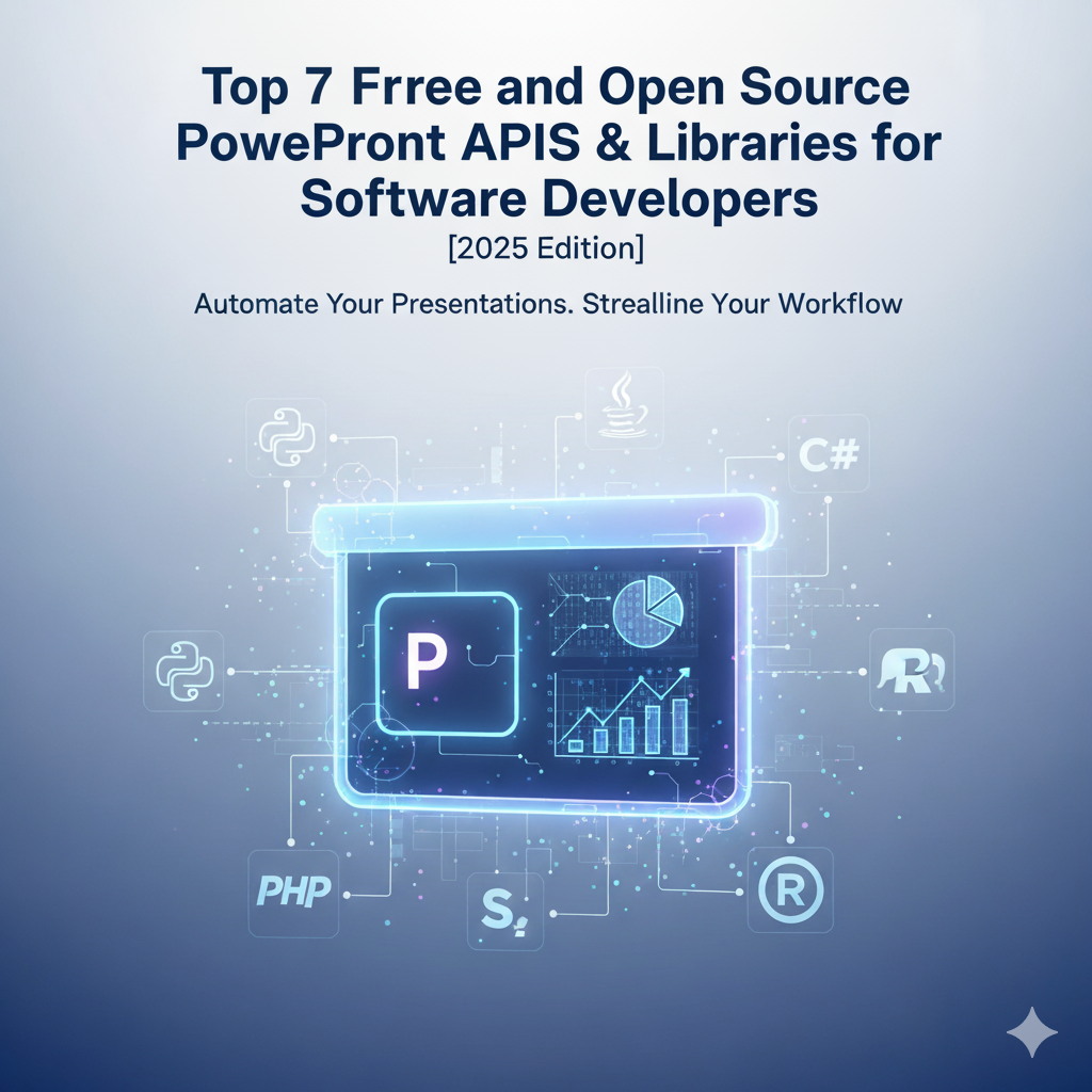Top 7 Free & Open-Source PowerPoint APIs & Libraries for Developers (2025)