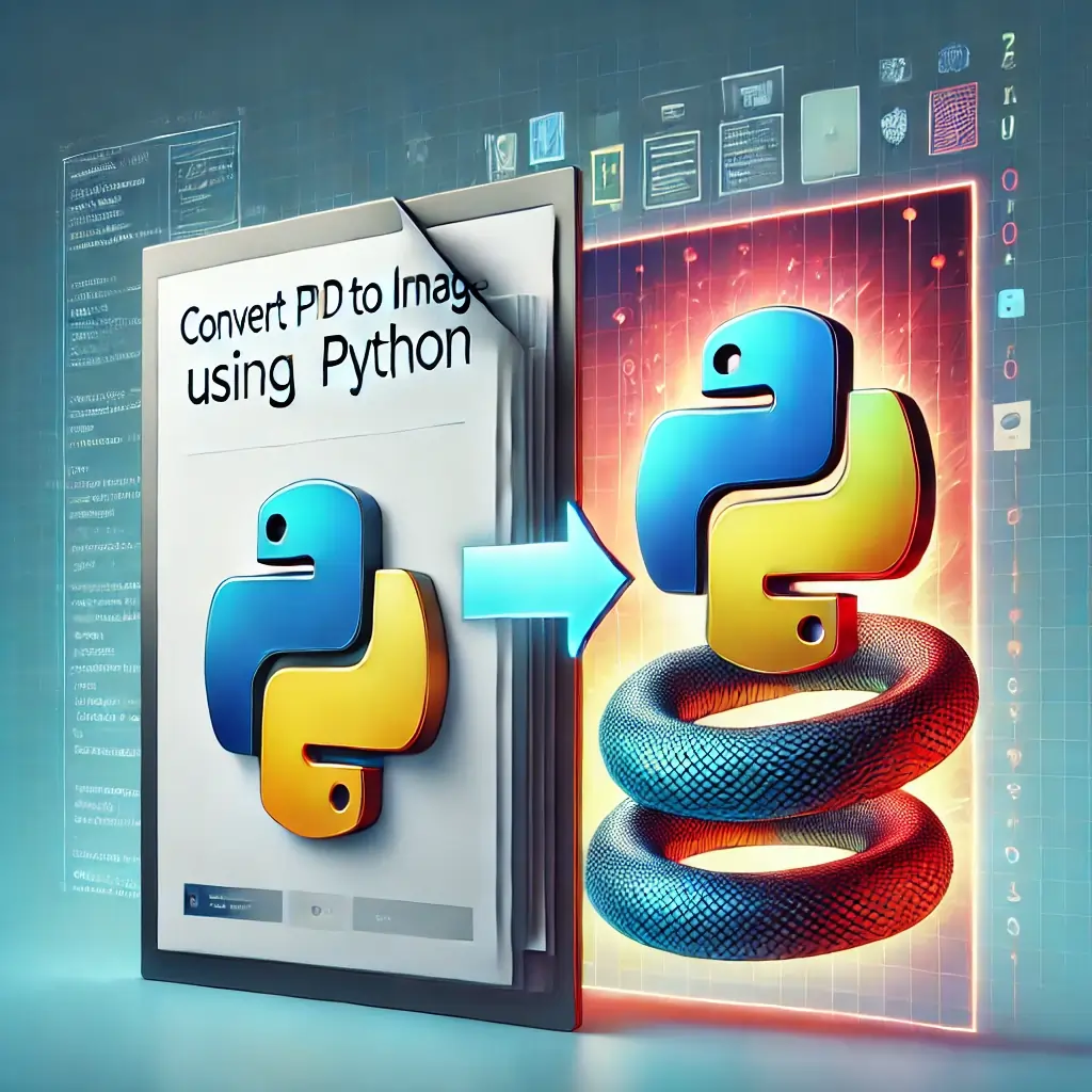 Title - Python PDF to Image Conversion: Step-by-Step Guid