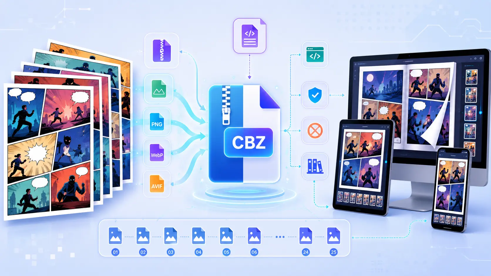 Inside the CBZ - Understanding the Anatomy of Digital Comics