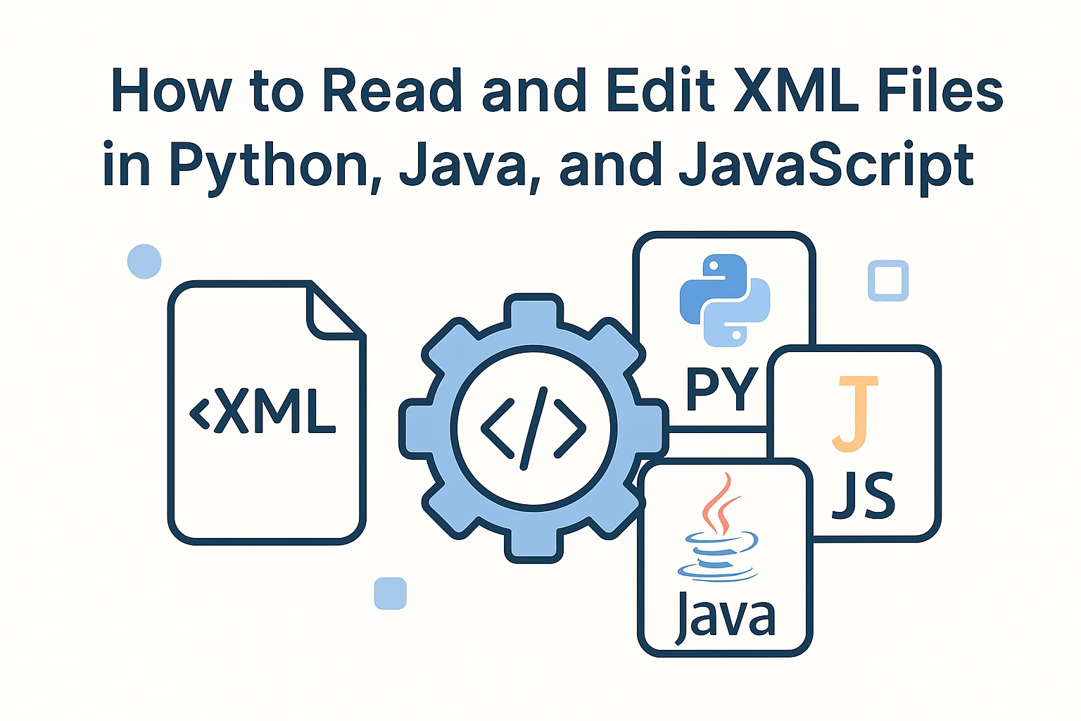 Başlık - Python, Java ve JavaScript ile XML Dosyalarını Okuma ve Düzenleme Yöntemleri
