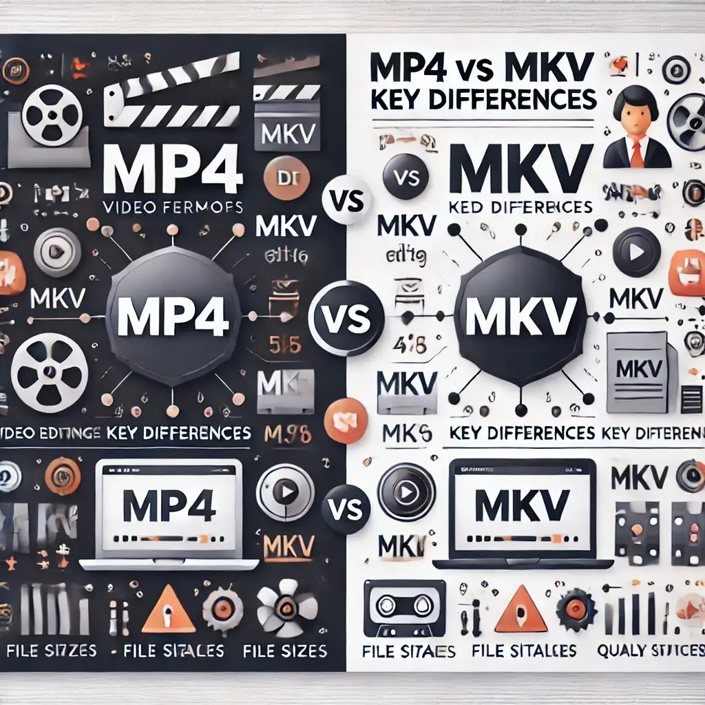 Title - Difference Between MP4 and MKV: A Quick Comparison